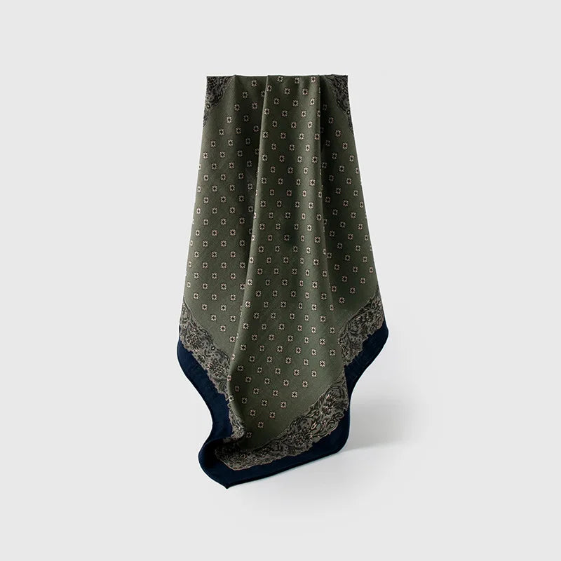 Fall 2025 New Women's Fashion Commuter Versatile Wool Silk Scarf Elegant Temperament Decorative Necker