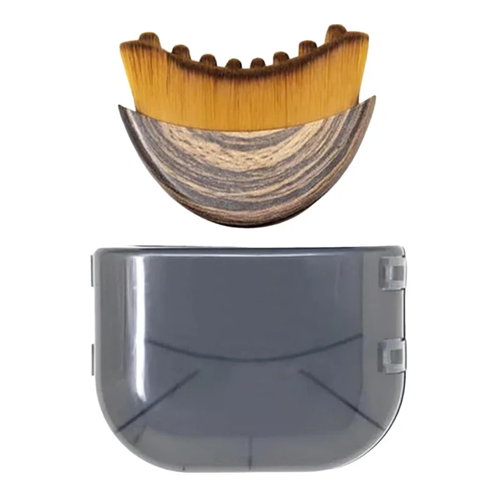 Facial Sculpting Massage Brush – Jawline & Drainage Tool