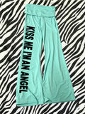 Autumn fashion gothic style sweet fashion American retro 2000s trend letter printed flared pants hip-hop street cool girl emo