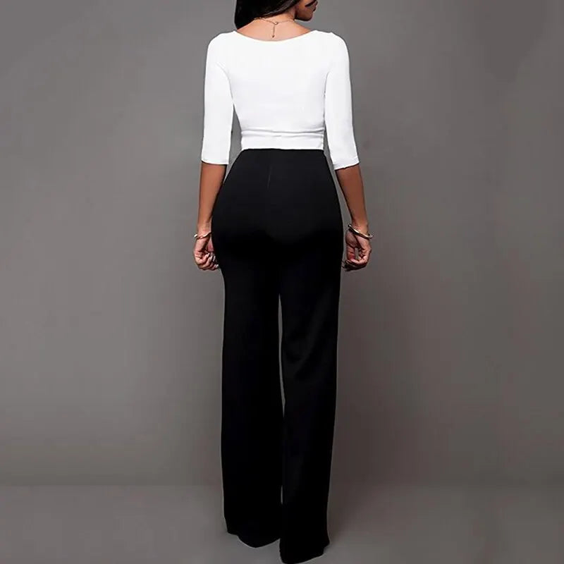 Autumn Winter New Casual Pants European and American Fashion Button Solid Color Trousers Boot-cut