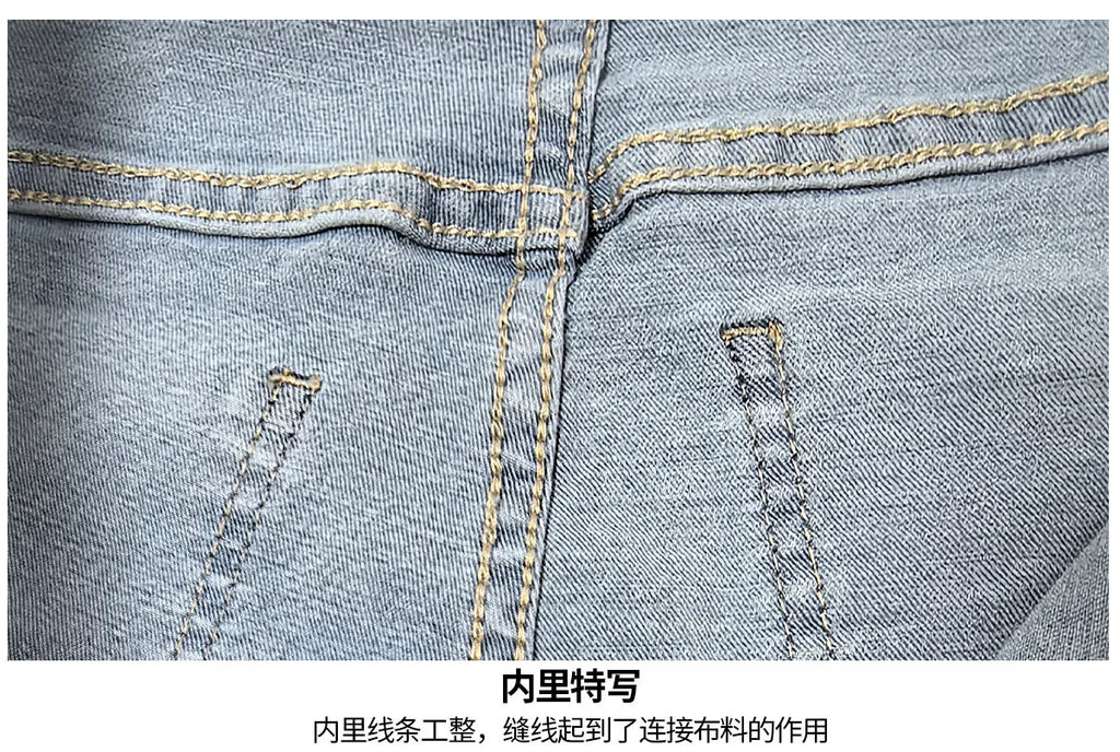 New Fall Styles: Women's High-waisted Jeans, Retro-style Black Wide-leg Trousers, and Blue Denim Pants. (Asian Sizes S-XXL)