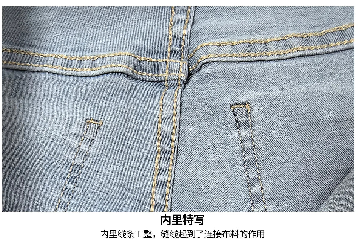 New Fall Styles: Women's High-waisted Jeans, Retro-style Black Wide-leg Trousers, and Blue Denim Pants. (Asian Sizes S-XXL)