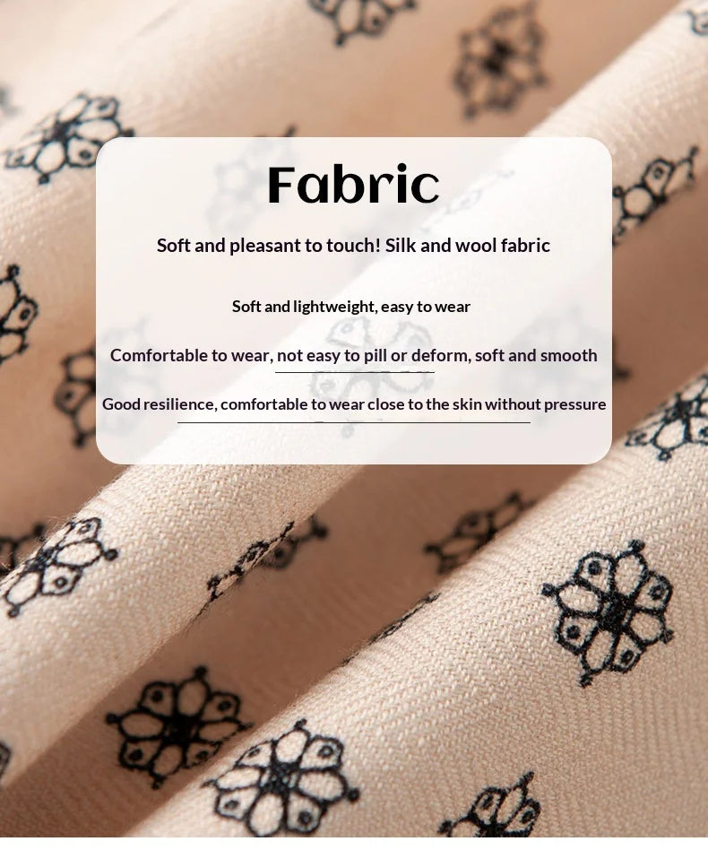 Fall 2025 New Women's Fashion Commuter Versatile Wool Silk Scarf Elegant Temperament Decorative Necker